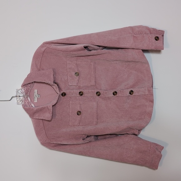 Sincerely Jules Girl Corduroy Button Down Shirt - Picture 1 of 5